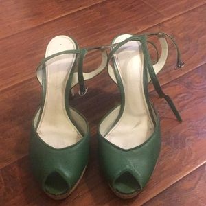 Green Antonio Melani heels